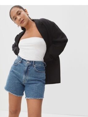Everlane W Relaxed Denim Short Size 32